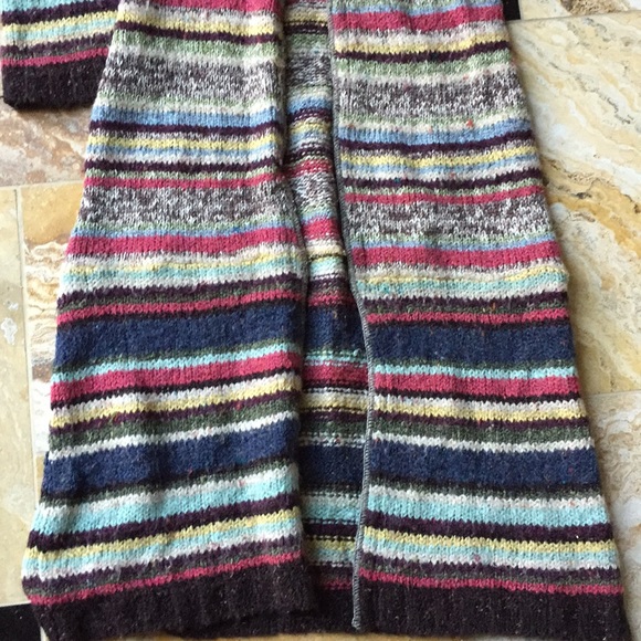 Relais full multicolor sweater coat/front closure - Picture 4 of 14